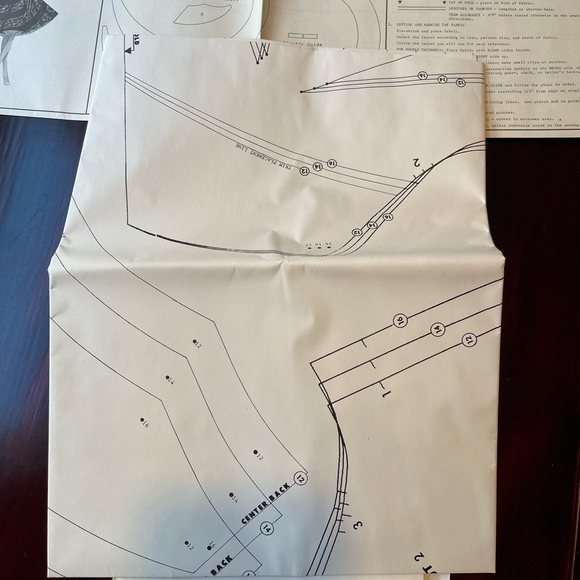 Vintage Authentic Patterns Inc Square Dancing Dress
Pattern #320 Size12-14-16 - Picture 8 of 10
